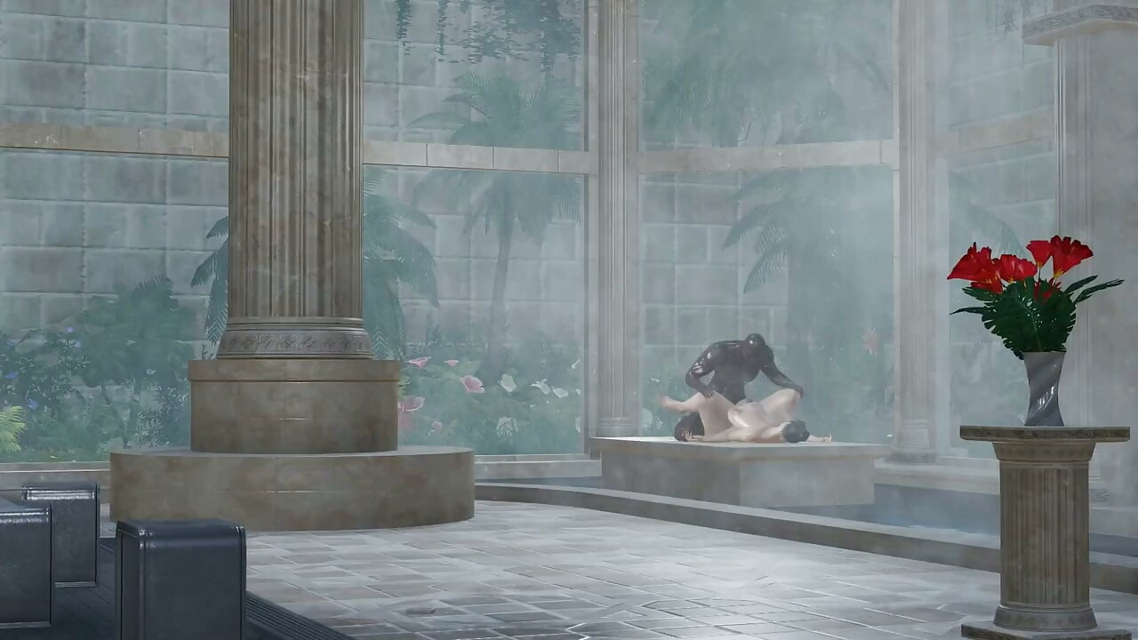 Sauna Day. a Curvy BBW Woman Lets a Public Bathhouse Visitor to Fuck Her After a Shower. Emptie41