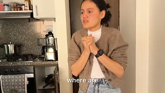 Latin Big Ass Woman Masturbates Smelling Her Girlfriend's Best Friend's Bra