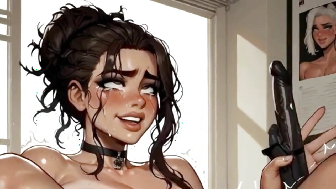Trans Girls and Femboys Playing with Their Magic Dildos Deep in Their Asses - Hentai Animation Trans Part 2