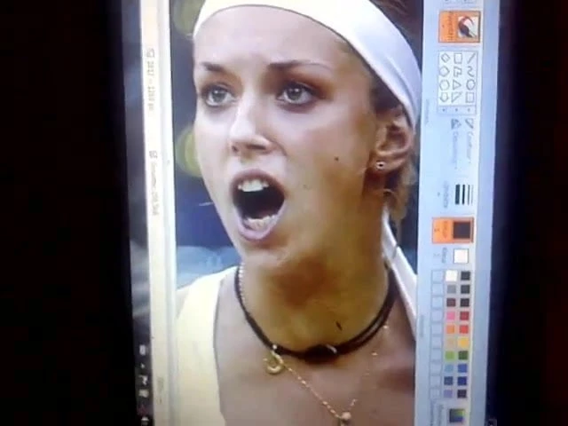 cum blast on sabine lisicki, 10 shots