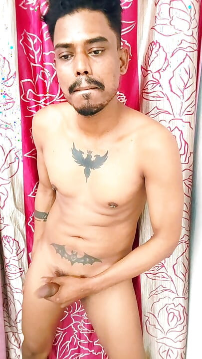Underwear pulled down jerking