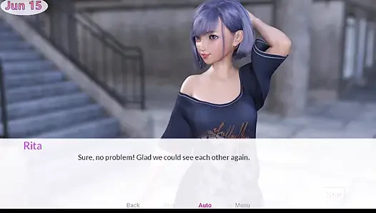 Casual desires #4- rita ngeliat violet dientot habis-habisan