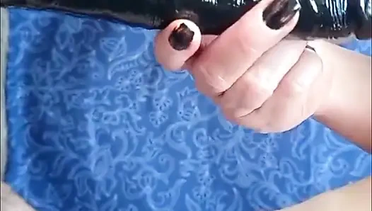 Tatminsiz sürtük evli kadın amcık yarakla götünü parçalıyor