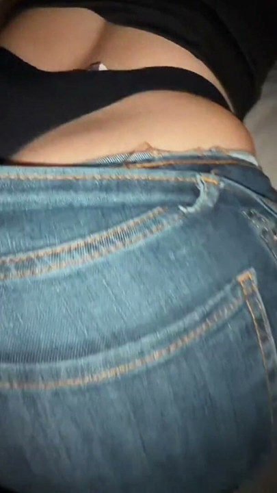 Tight Jeans - Dry Humping My Roommate’s Big Ass | Clip 1