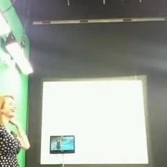 Busty meterologist 2