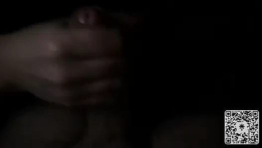 Public Parking Lot Handjob Next to Stranger and Bus Cum Finish