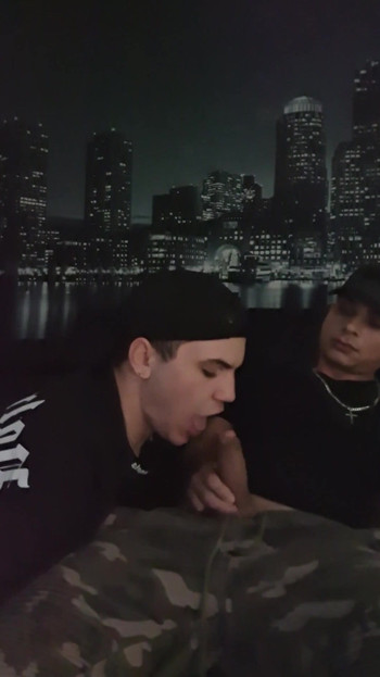 Key moment from "Pavel catches Silvio while he's wanking his dick"