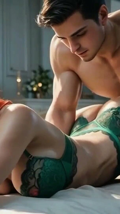 Kelly having sex in the bedroom wearing green lingerie (PleasureSex16) | Clip 2