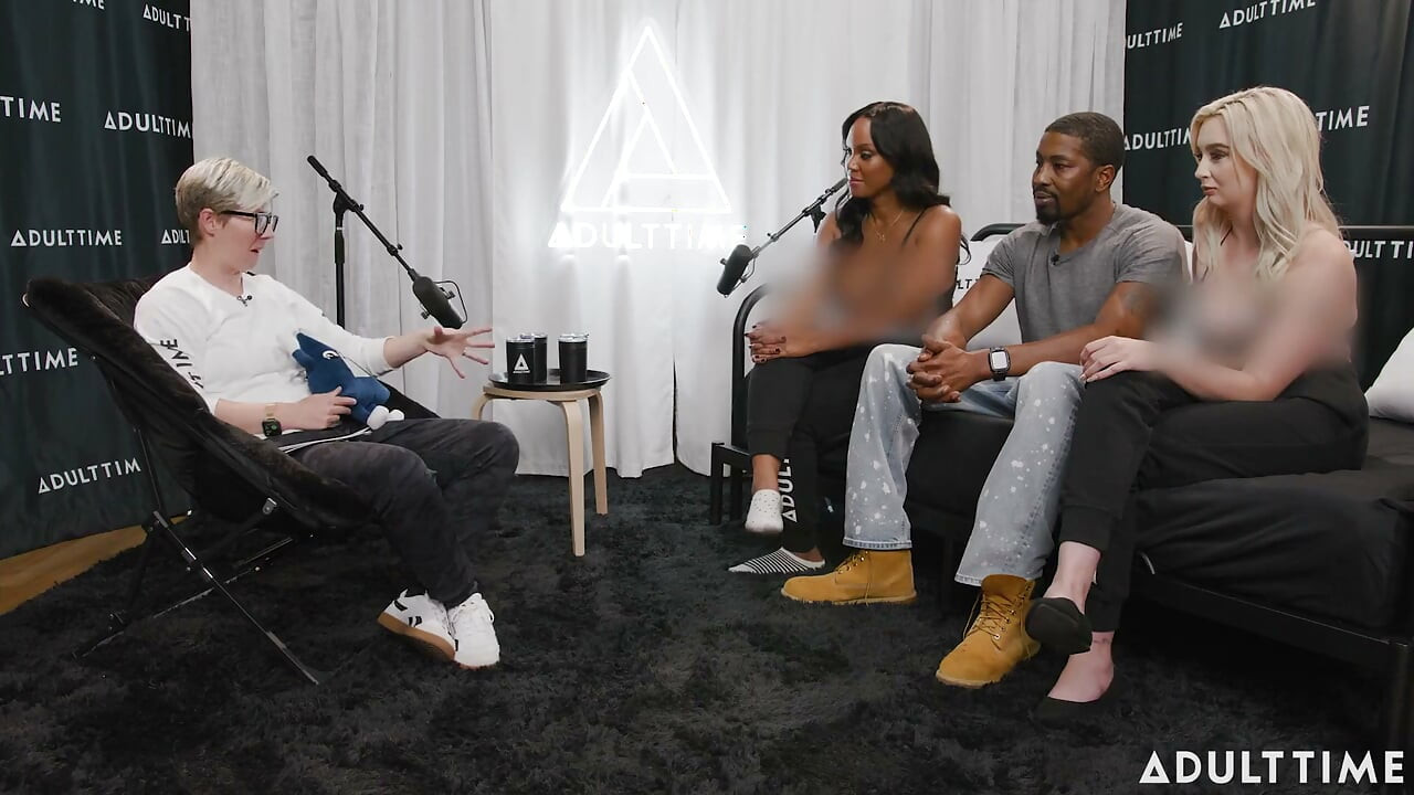 Pornstars Podcast After 3-way! | Lexi Lore, Isiah Maxwell, & August Skye | the Adult Time Podcast