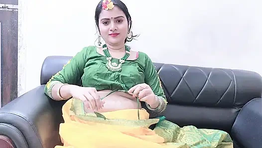 Deine Eshita. Schönes indisches bangla sexy mädchen im gelben kleid masturbiert selbst video.