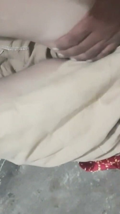 Sister-in-law is fingering her pussy by applying mehndi and making her pussy ready for sex by licking romantic big breasts with my hands | Clip 1