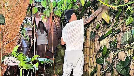 Voluptuous Boss Asks her Gardener to have Sex with her so he can keep his Job - Savannah Watson