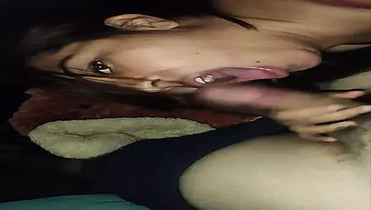 He sucks it and wants me to end up inside it!!