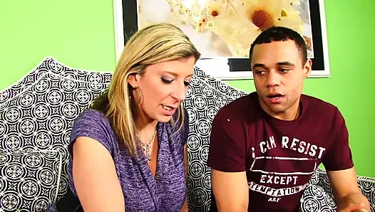 Threesome action with nasty MILF chicks