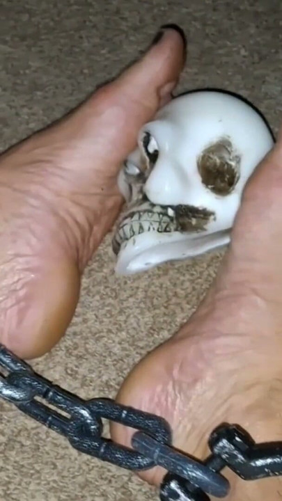 Halloween foot play | Clip 1