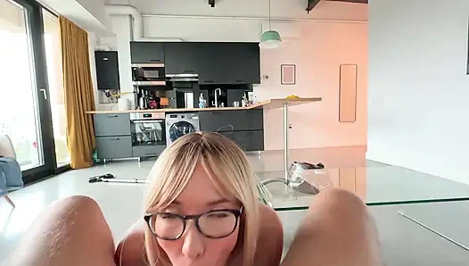 stepdad fucks stepsister in maid uniform