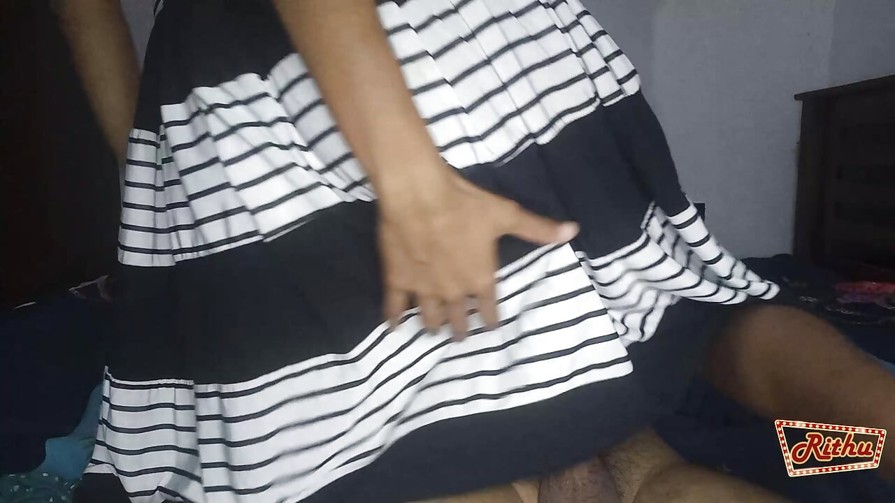 The cowgirl is having fun fucking a dick until it cum inside