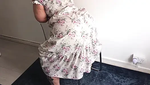 Hot Married Gilf wants BBC Balls Deep Anal for creampie. cheats with biggest Black cock she has had in her life with no condom a