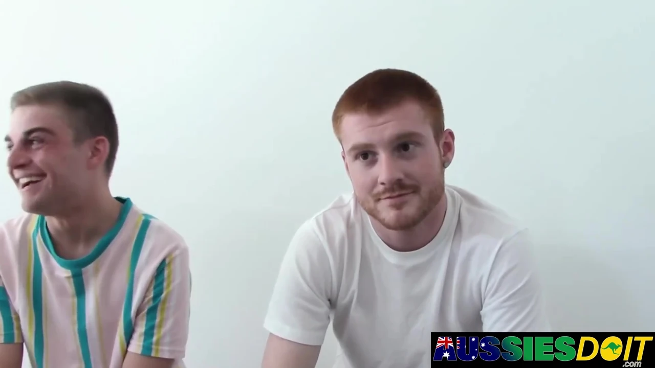 Redhead Aussie Kane Thrusts Bare Into Dillons Willing Gay Asshole