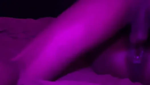 Spooning Ebony Teen Gosdess Juicy Creamy hot Pussy Slowly From the back POV