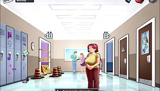 SummerTime Saga - Марию отшлепала монахиня