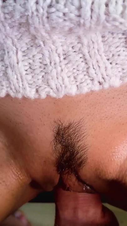 Softly Rubbing Stepmom's Big Meaty Labia