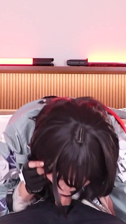 Spectacular moment from "Face Sitting Zenless Zone Zero Jane Doe Cosplayer, Asian Hentai Shemale Cosplay 8"