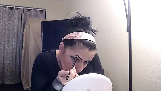 Volles make-up Poison ivy