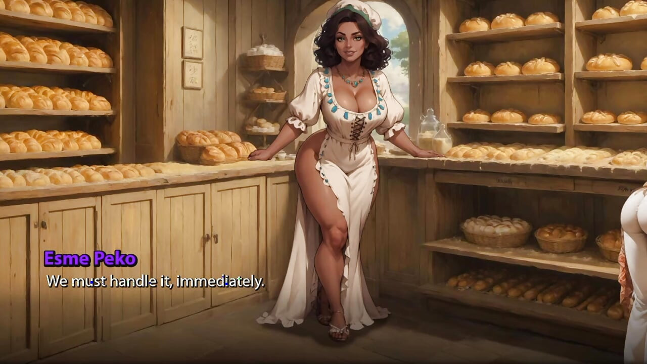 Fuck Beautiful Woman in the bakery shop