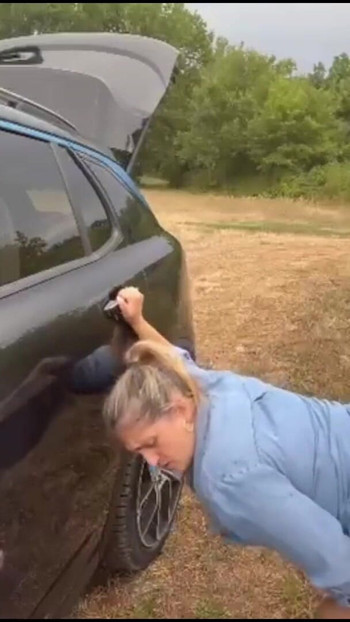 Must-see moment from "I bring lunch to my stepbrother in the country and his wife wants my cock."