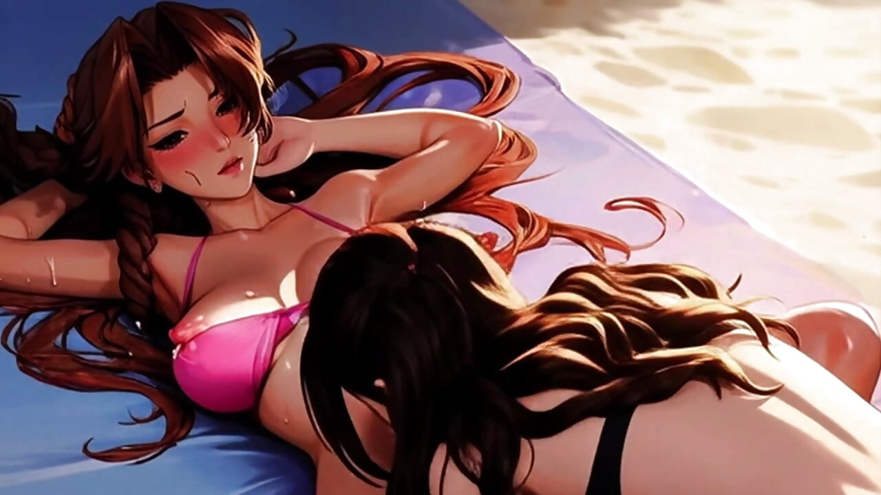 Lactating Lesbians Breastfeed Each Other In Public In Spicy Toons: Milky Milfs Go To The Beach 2