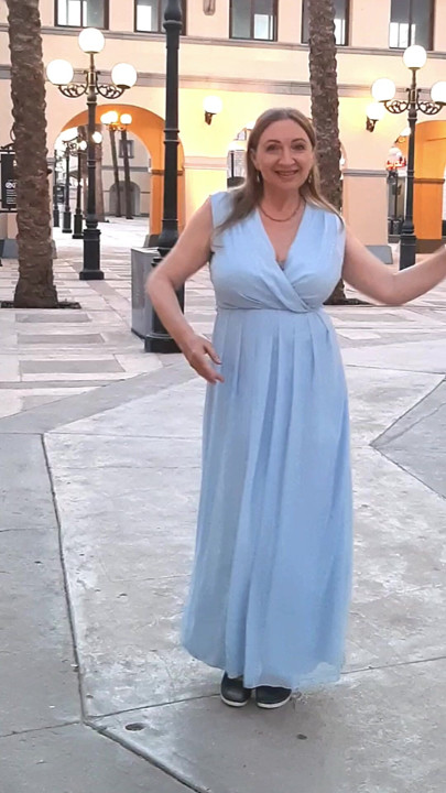 Elegant granny