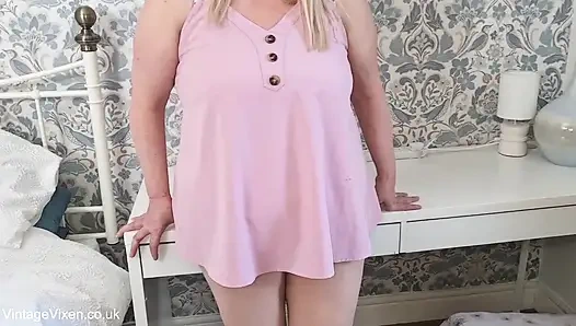 Do You Love BIG Panties - BBW Mom wants to show YOU hers