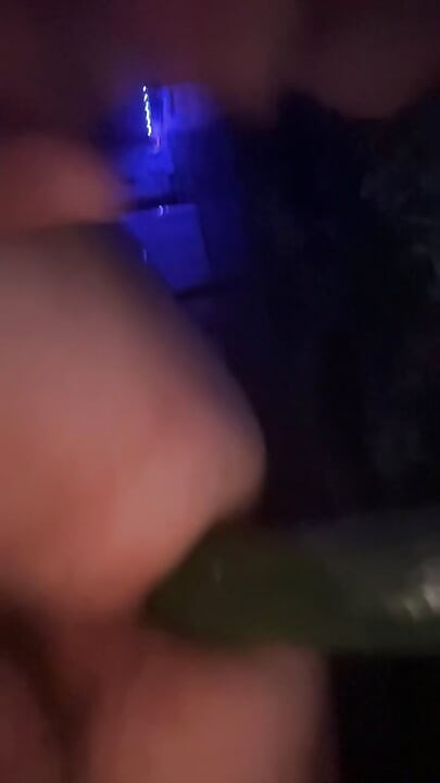 Young Virgin's Sinking a Cucumber