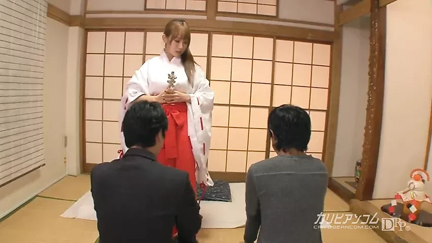 Japanese Temple Nun Threesome Yui Misaki