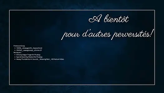 Чувственная траха под штормом ASMR - французское аудио порно