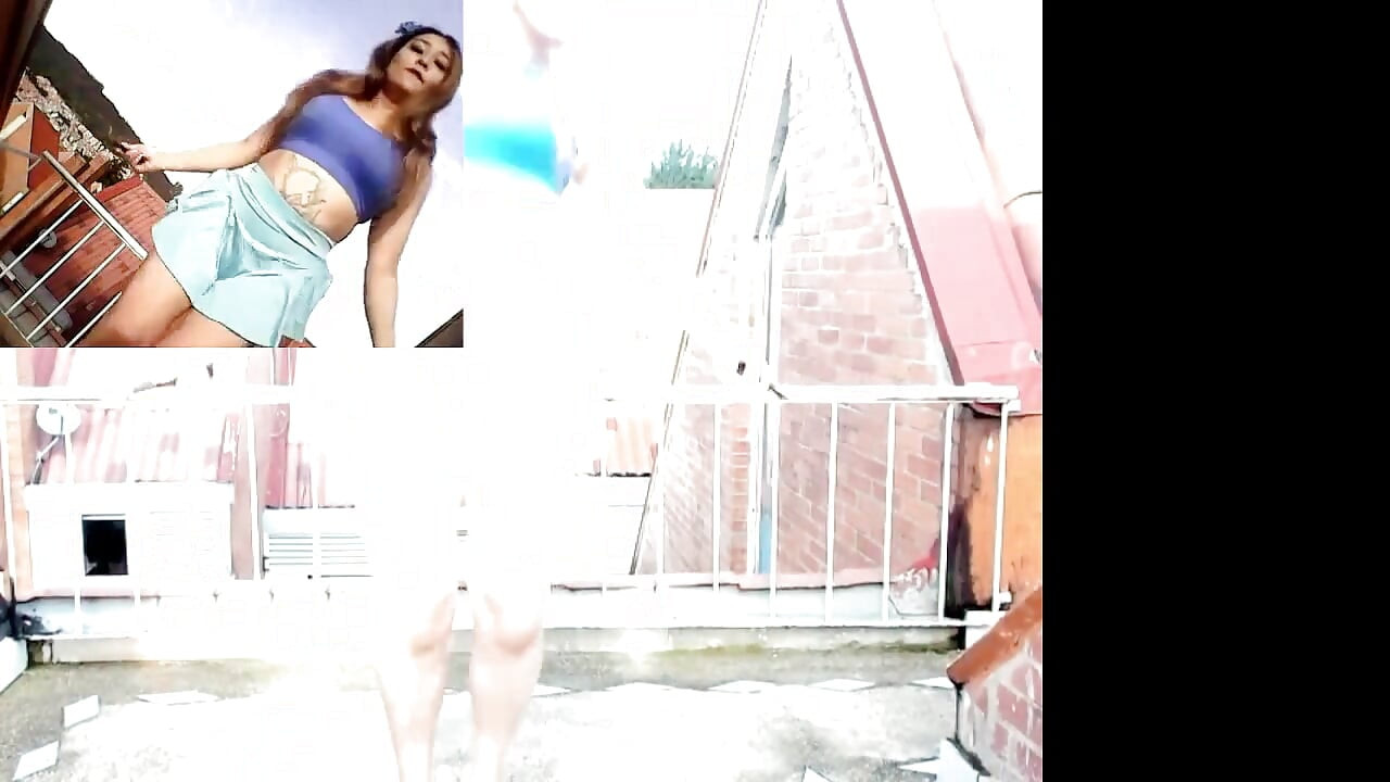 Swallowing a Toy of More Than 1 Meter on the Terrace of My House Double Camera