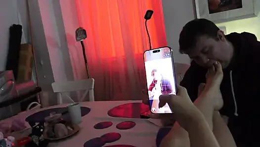 Russian Mistress dominate her sub