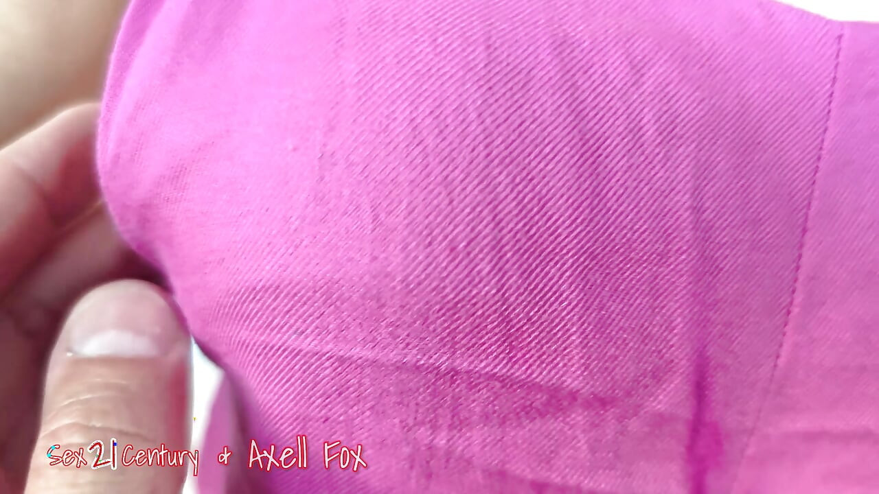 Submissive and dominant blonde Axell serves a big handsome man's dick. Cock fetish.Fuck rings handjob.Antistress massage