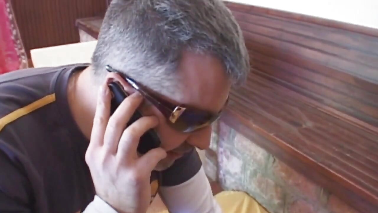 Stunning milf with big boobs rough fucked by two bad guys