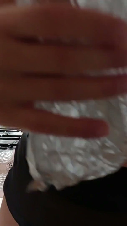 Hot amateur wife undressed cleaning the oven 💕 Milf hairy pussy big nipples | Clip 2
