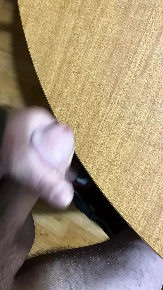 Jerking off and cum