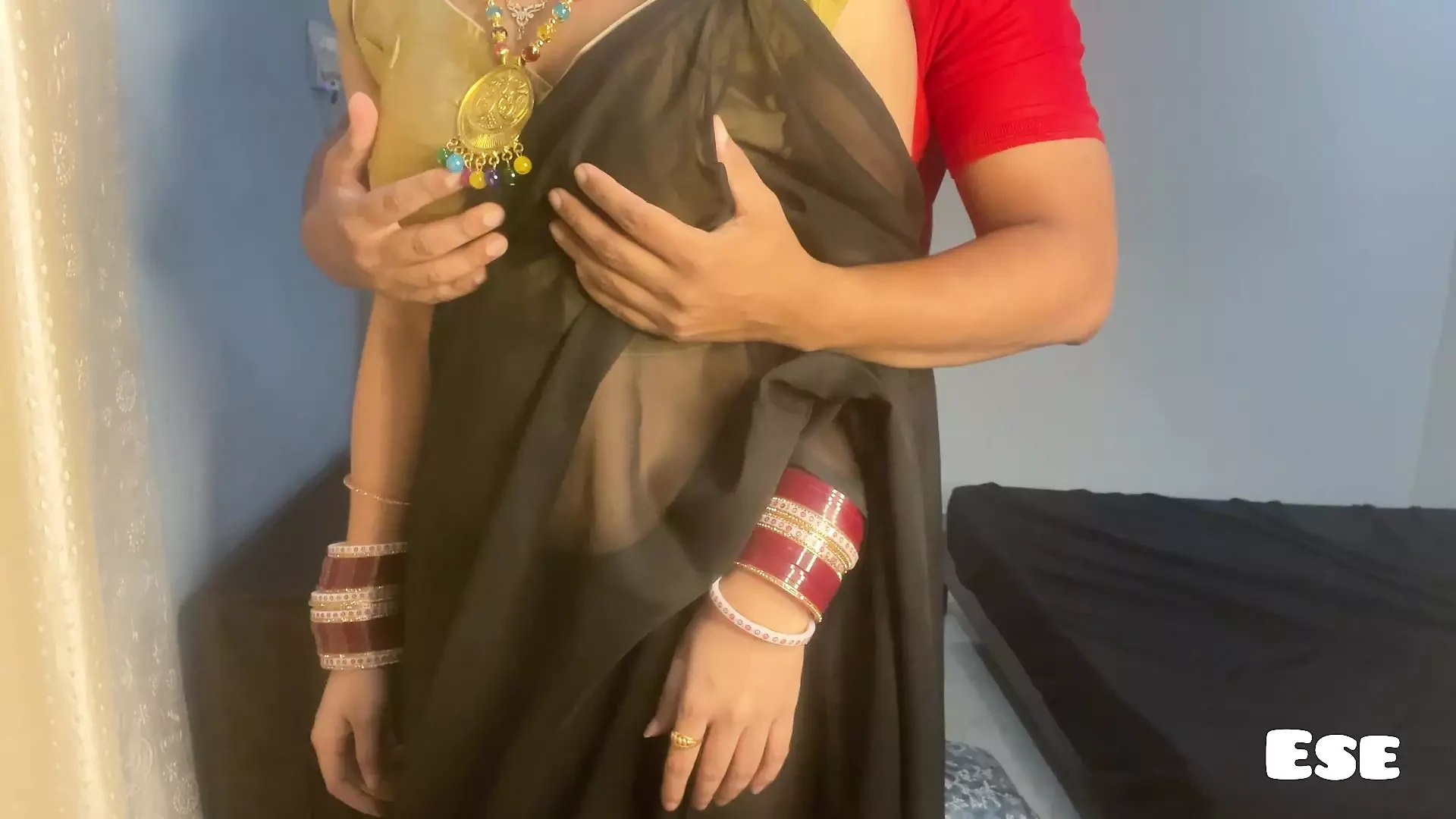 Hete vrouw neukte met de man