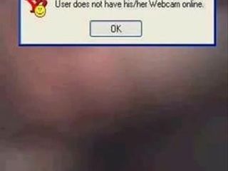 Bella ragazza asiatica, masturbazione in webcam del primo piano