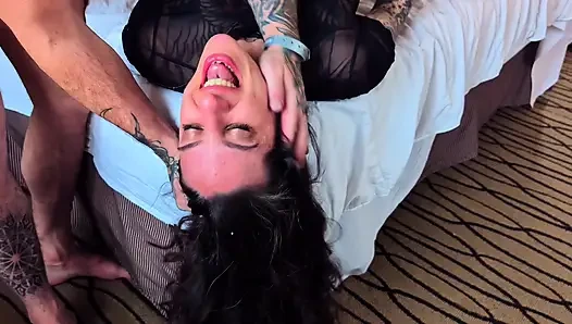 Maxxx Steele Gets His Ass Eaten and Face Fucks Ellixraven