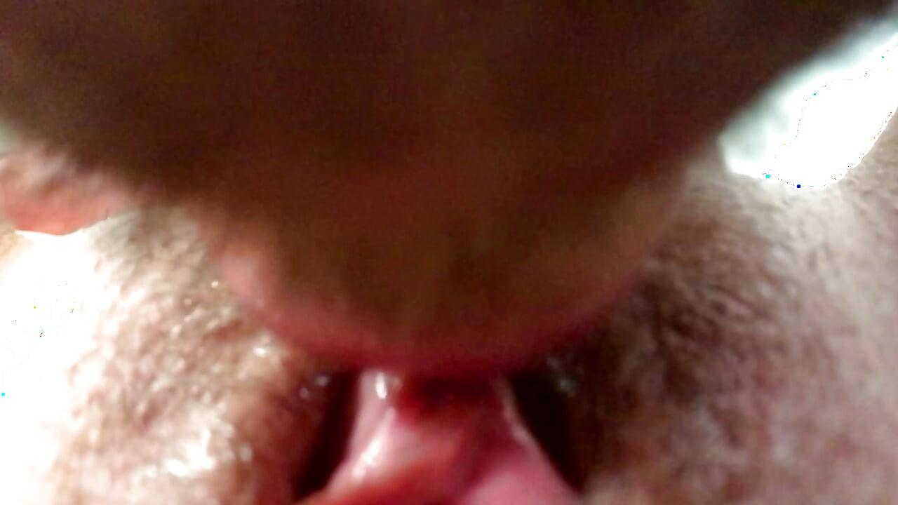 Please fuck me and cum inside. Female orgasm. Close-up gaping pussy and dripping creampie.