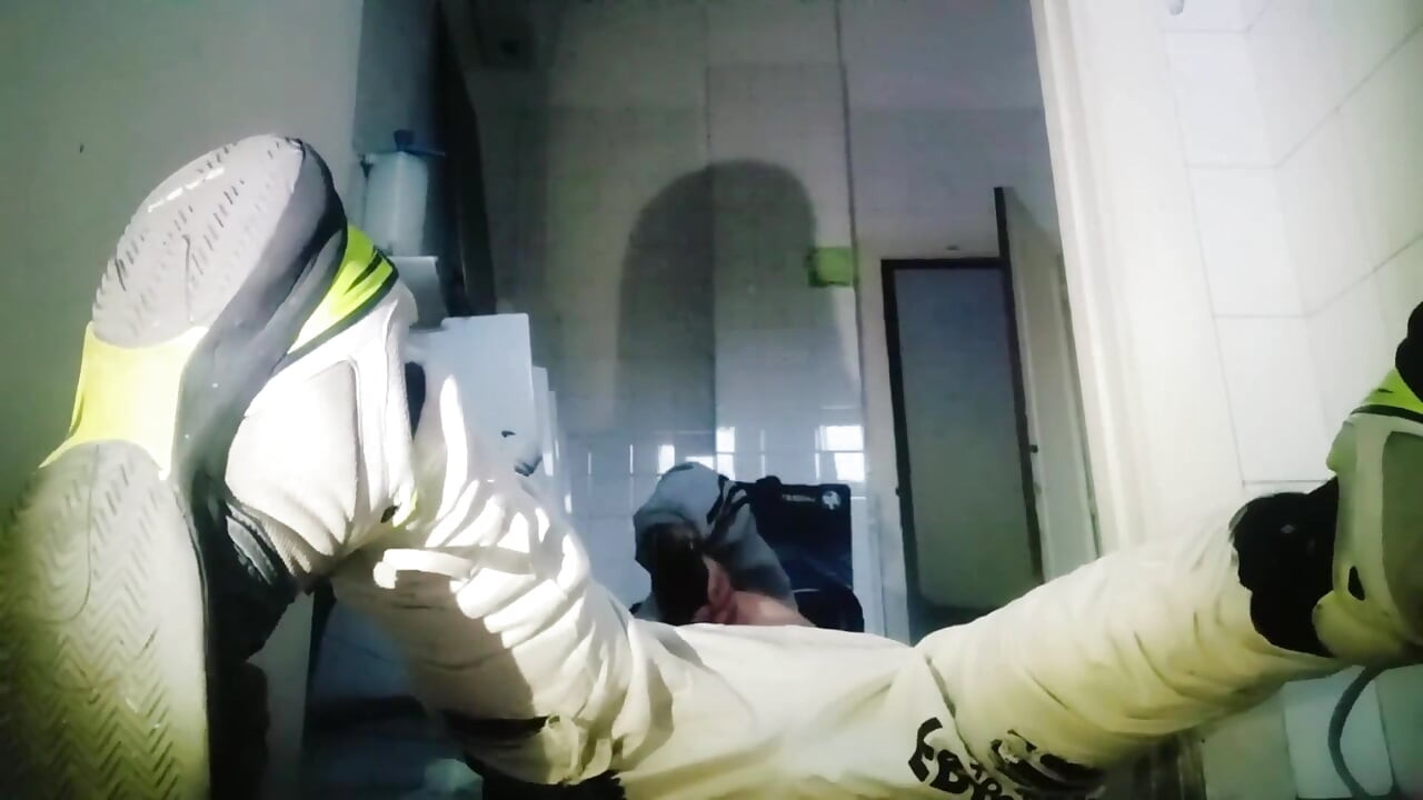 A Young Gay Man Finds Anal Pleasure in an Abandoned Restroom.