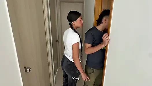 Latin üvey erkek kardeş ve üvey kız kardeş arasındaki bu sikişin nasıl bittiğini hayal bile edemezsin!