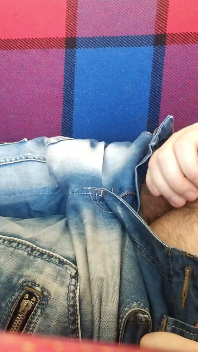 After the Rain - Slow Solo Jerk off on the Porch Couch