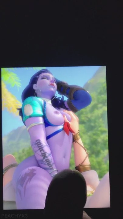 Bikini Widowmaker (Overwatch) Cum Tribute